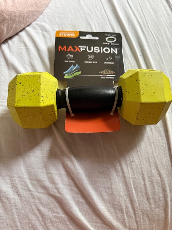 Nike Other - Nike yellow and black hex dumbbell for dogs new with tags